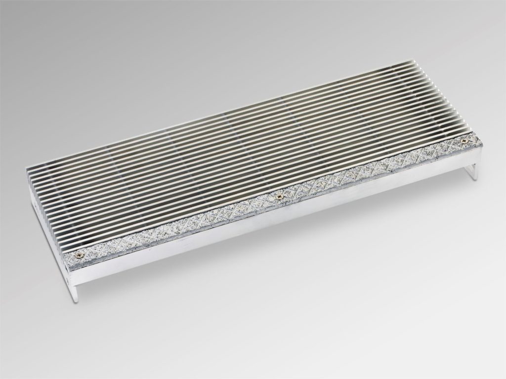 Aluminum Bar Grating Stair Tread with Nosing