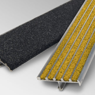 Double-Strip Grit, Glow-in-the-Dark, Stair Tread Cover -  19H461